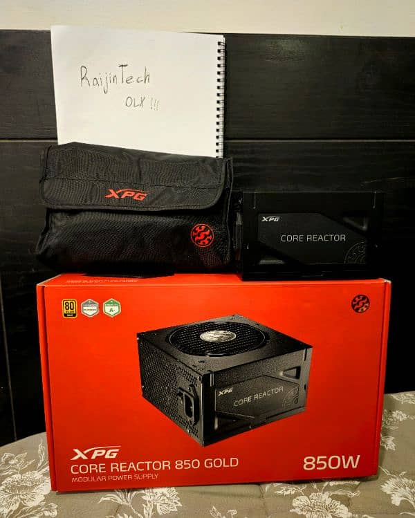 XPG CORE Reactor Gaming PC 850w +80 GOLD power supply 0