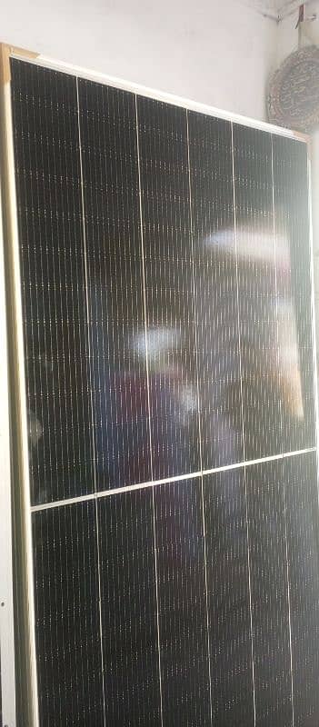 JA 605 Watt Single Glass Solar Panels 12