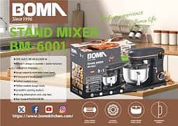 Boma 3-in-1 6L Stand Mixer