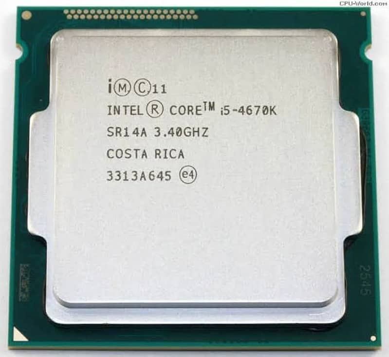 Intel Core i5-4670K (Unlocked) – Perfect for Gaming & Overclocking 0