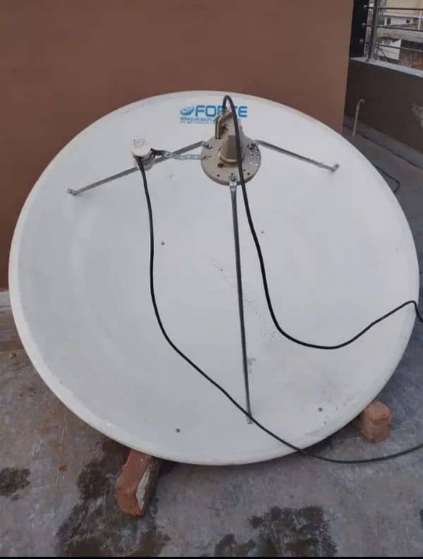 Dish, wire and receiver for sale 1