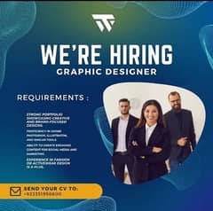 GRAPHIC DESIGNER REQUIRED IN SIALKOT