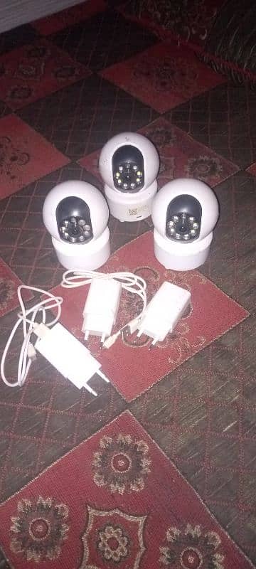 CCTV wireless 3 camaray +32gb memories cad 0