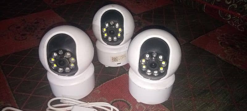 CCTV wireless 3 camaray +32gb memories cad 1