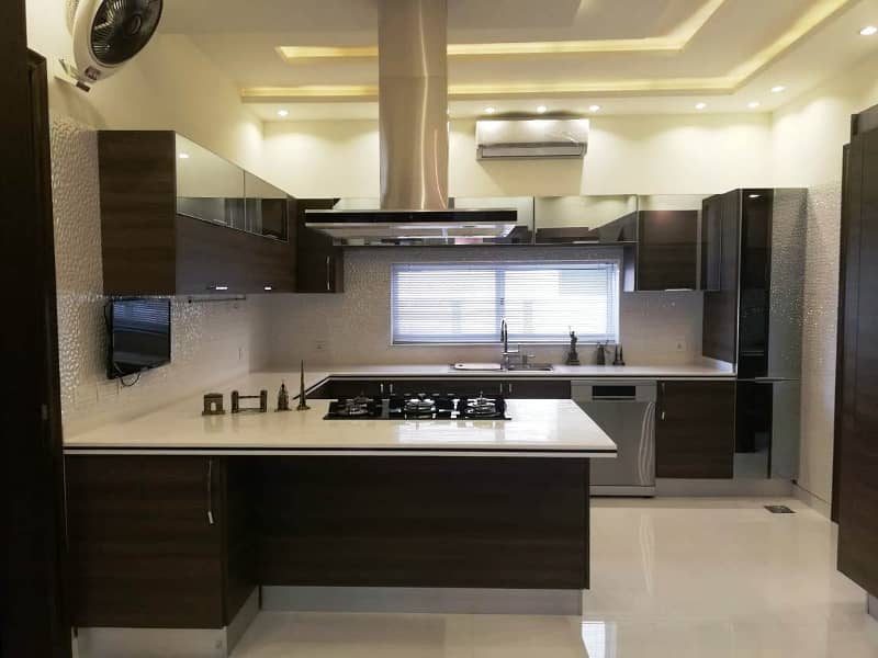 26 Marla Slightly Used Almost Brand New Owner Build Modern design most luxurious elegant Full Furnished For sale, Facing Park at top Location of DHA Phase 5 (Solar Installed) 11