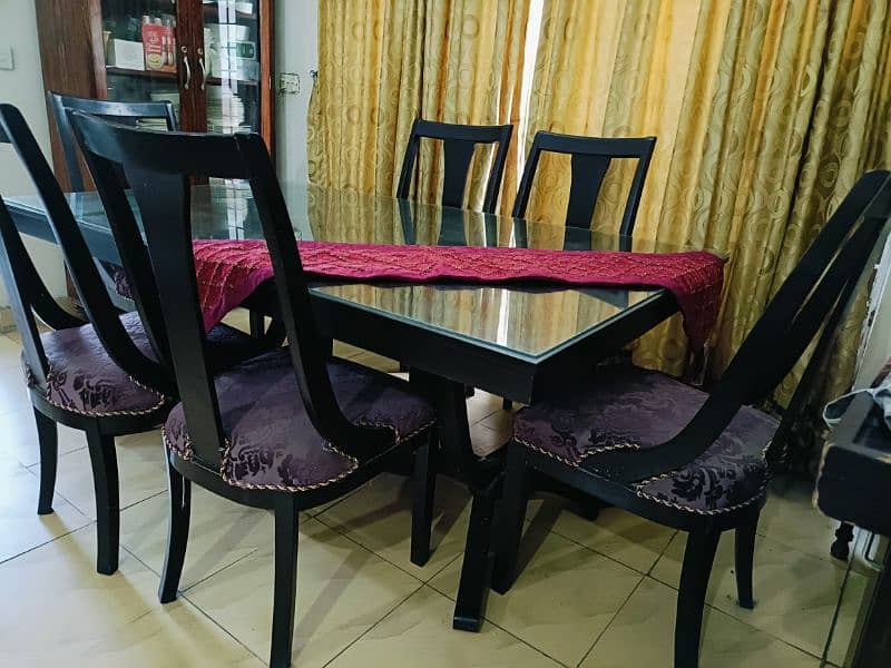 dining table with 6 chairs 6