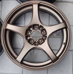 Enkei Rp03 17  Inch Rims 5*114and1007.5jj all 10/10 condition multipcd