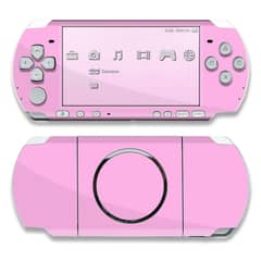 sony pink psp portable copnsole with bag and charger