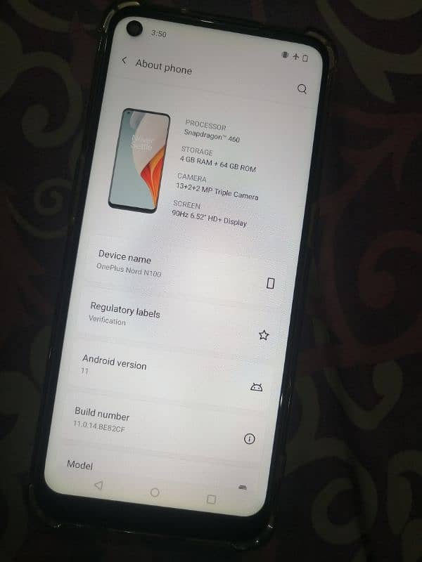 One plus nord n100 urgent sale 1