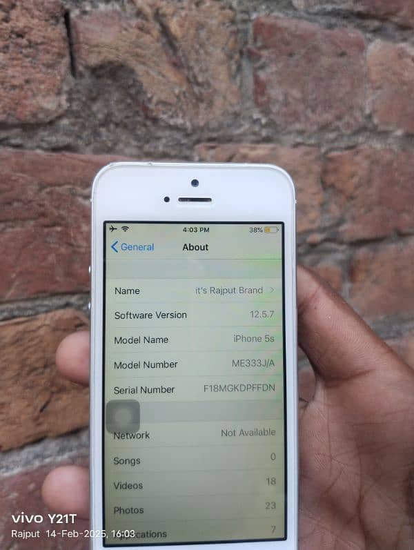 iPhone 5s 16gb exchange possible 7