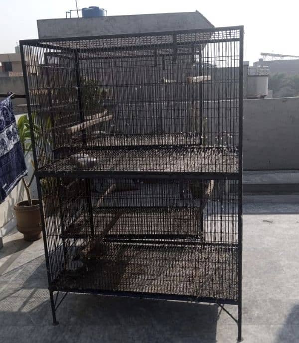 AngLe Frame Full Cages for Birds (2portions) 0