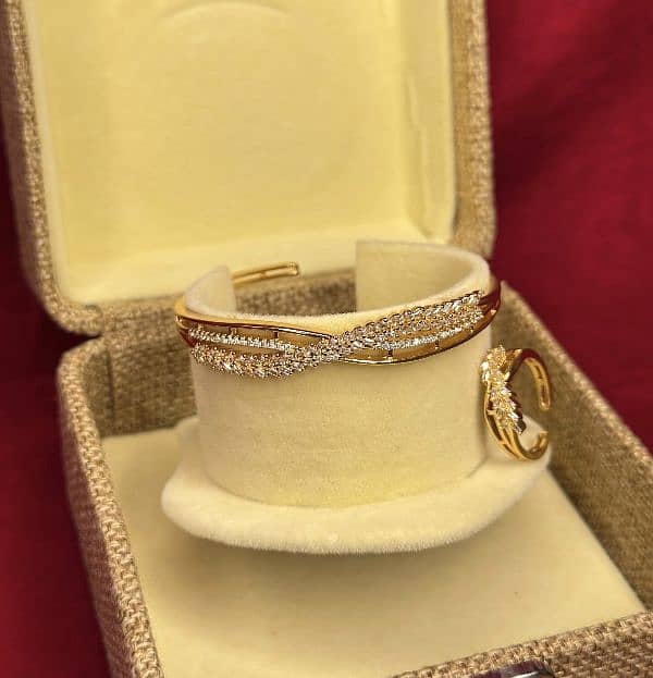 Bangle and Ring Pair New 3