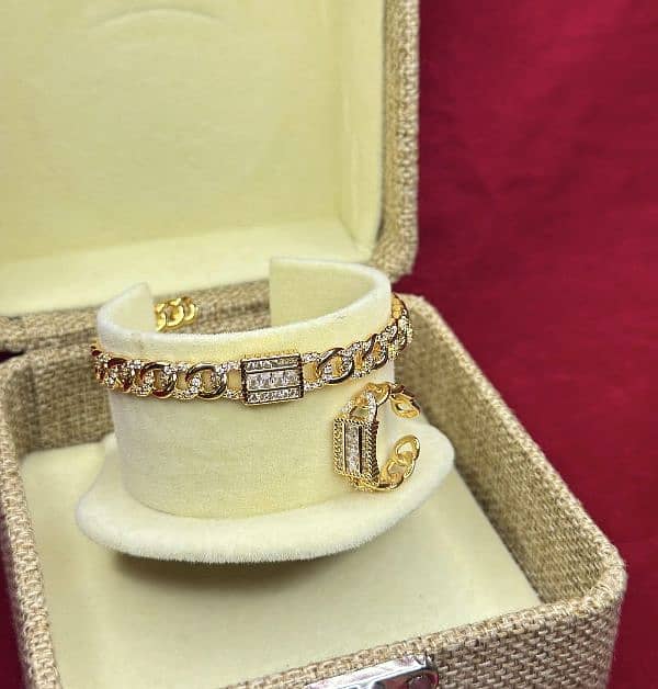 Bangle and Ring Pair New 5