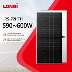 solar pannel | Longi | 580W| soler solution