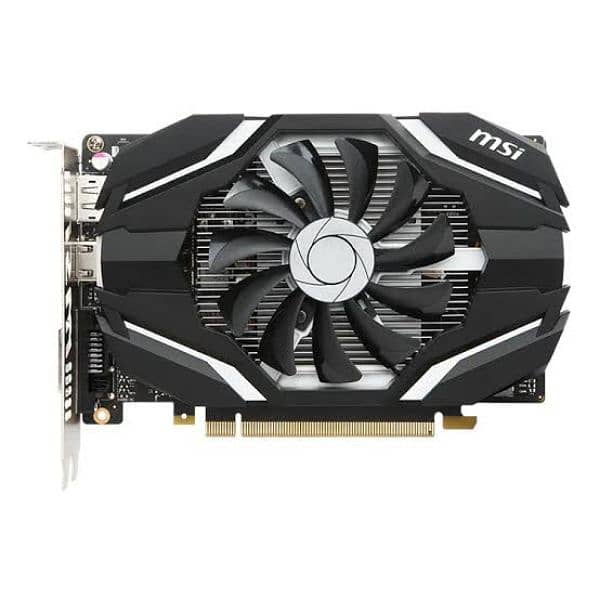 MSI NVIDIA GTX 1050 2GB OC Sealed Graphics Card | GPU | 0