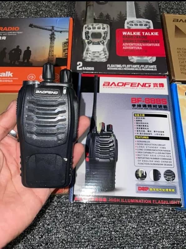 Europian Walkie Talkie Limited Edition Long Short Range 5