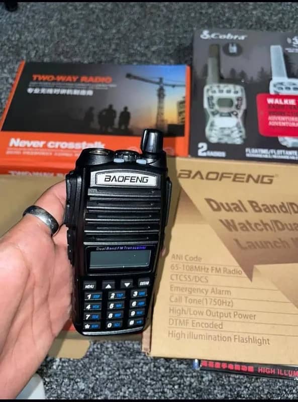 Europian Walkie Talkie Limited Edition Long Short Range 7