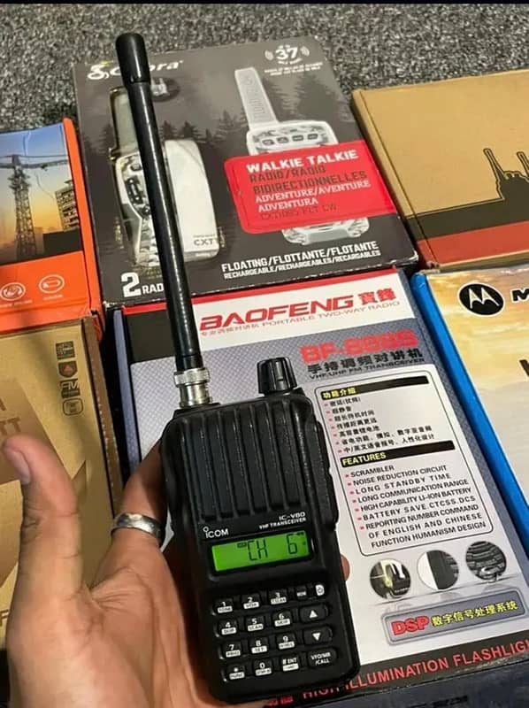 Europian Walkie Talkie Limited Edition Long Short Range 9