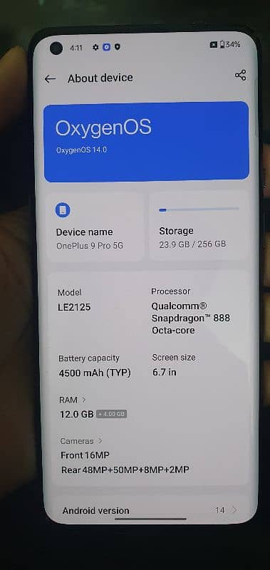 OnePlus 9 Pro Condition 10/10 (Scratchless) 10