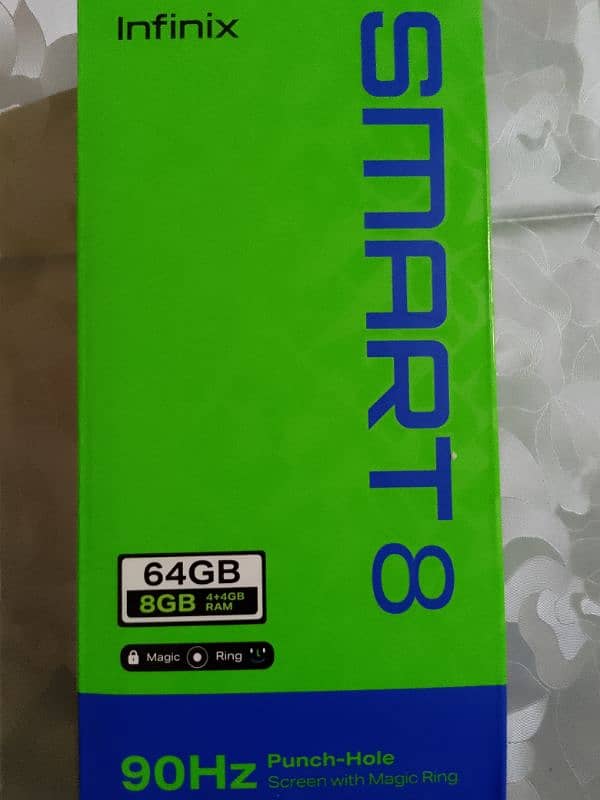 Infinix smart 8 1month used 0