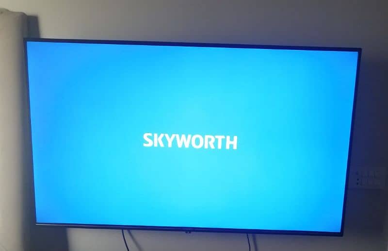 imported from Saudia Arabia smart tv 4K BRAND: SKYWORTH  55" screen 2