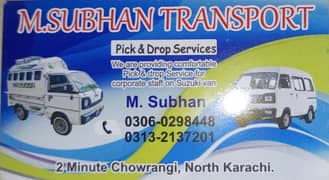 pick & drop service