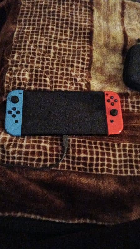 Nintendo Switch OLED modded with case 1