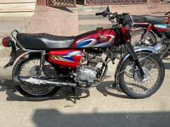 honda 125 cc red colour