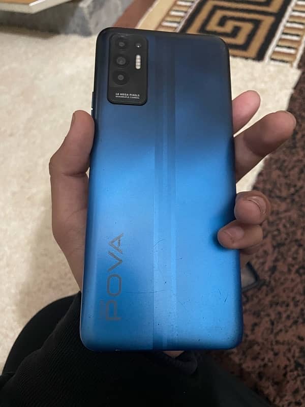 Tecno pova 2 blue Ram6gb rom128gb 2