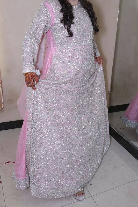 bridal walima maxi/Walima dress 2