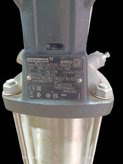 Grundfos pump CRN 5-360 0