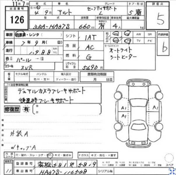 Suzuki Alto 2022 Pearl white 0