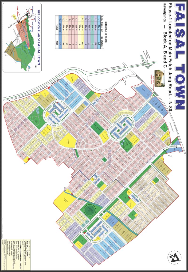 14 Marla Corner With Extra Land Residential Plot Available For Sale In Block-B Faisal Town F-18 Islamabad. 19