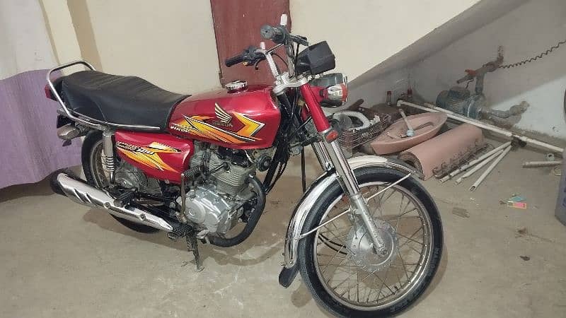 cg125 red color khi number for sale 1