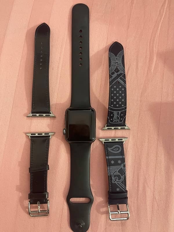 Apple Series 2 box/all original accessories and extra 2 hermes straps 14