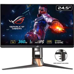 ASUS ROG SWIFT 360Hz eSports NVIDIA® G-SYNC® Gaming Monitor