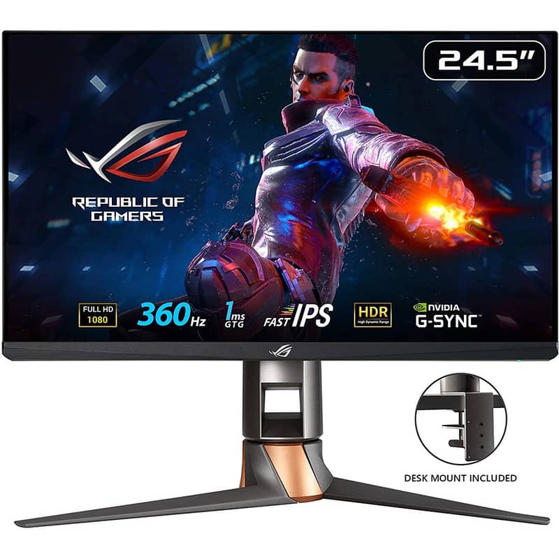 ASUS ROG SWIFT 360Hz eSports NVIDIA® G-SYNC® Gaming Monitor 0