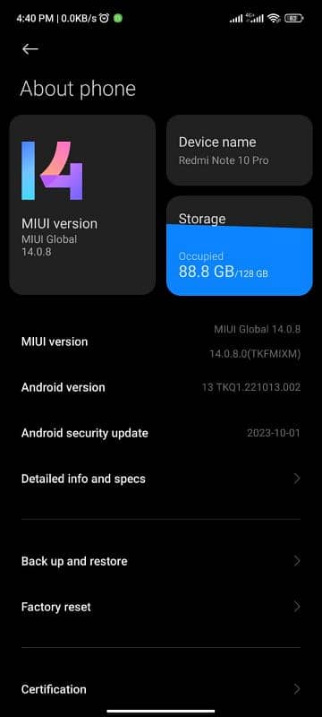 Redmi note 10 pro 03350830204 WhatsApp 9