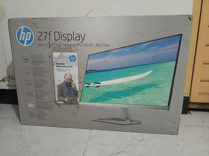 HP 27" Inch IPS 75Hz Monitor 4