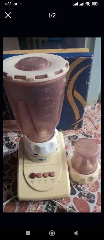 original anex juicer blender with grinder 1