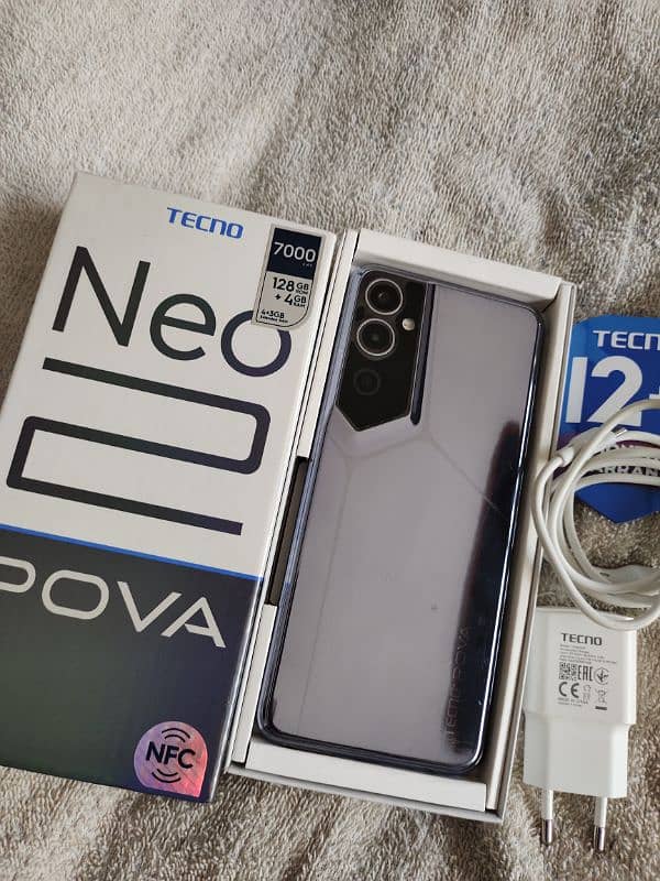 Tecno pova New2 4+3=7 128 7000 mah battery 1