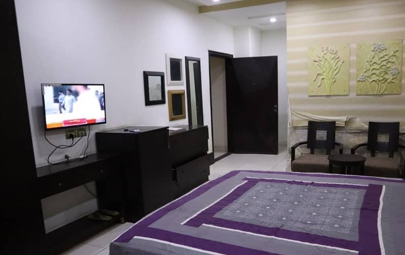 Fully Furnished Apartment for Rent Kohinoor City, Faisalabad (With Kitchen & Bath ) 0