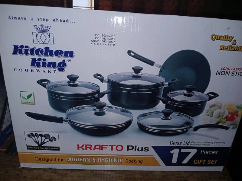 kitchen king non stick cooking pot 0