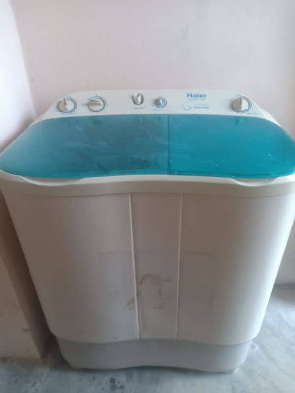 Haier washing & dryer machine 0