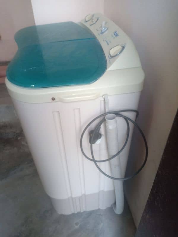 Haier washing & dryer machine 1