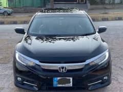 civic x black bumper