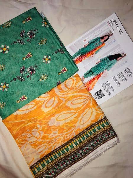 Original Khaadi 3 piece unstitched Lawn 9