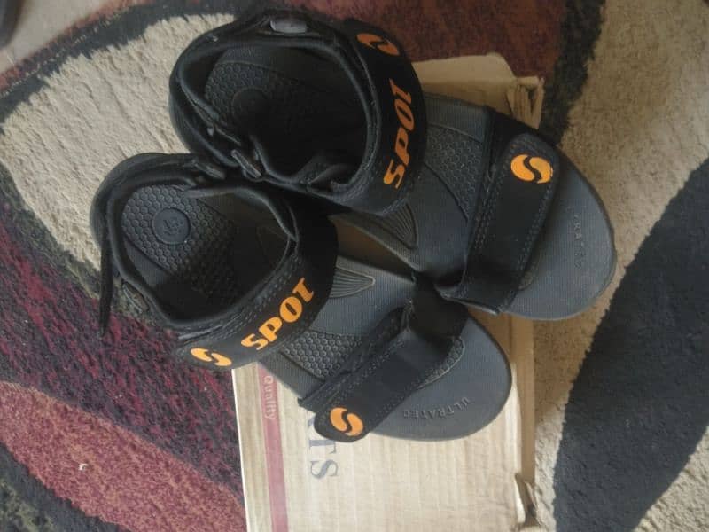 Casual Black Sandal 9