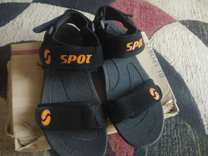 Casual Black Sandal 12