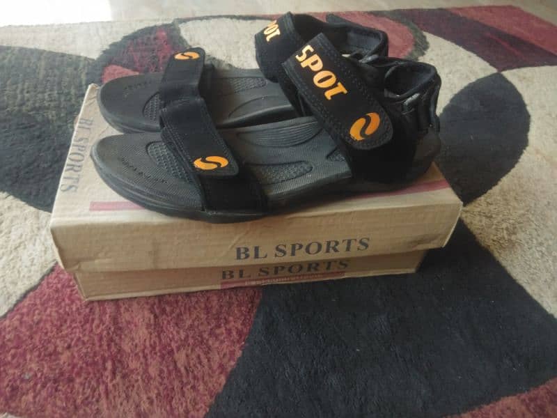 Casual Black Sandal 15